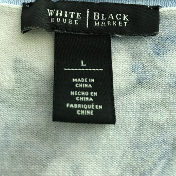 White House Black Market ladies L cardigan - Picture 3 of 5